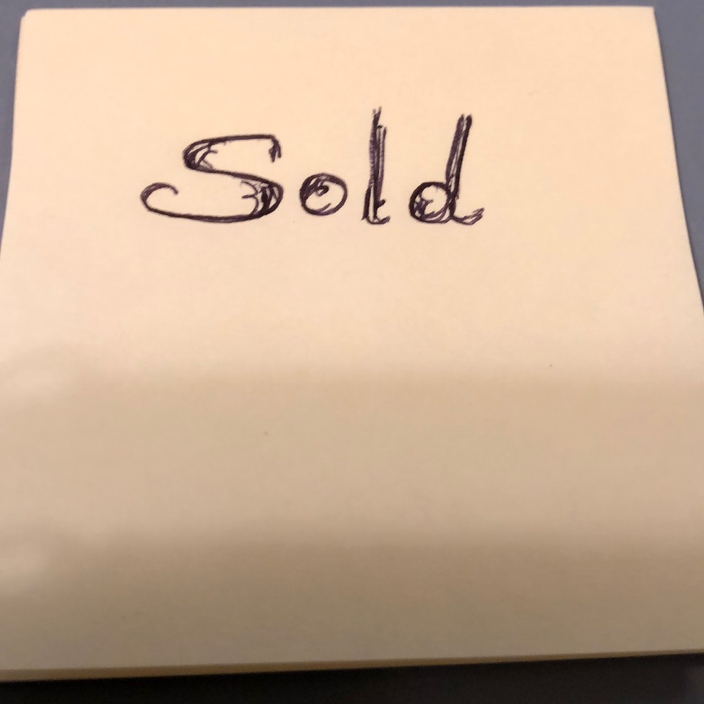 SOLD SOLD